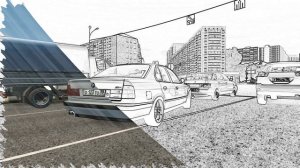 BMW M5 E34 | Опасное вождение |City Car Driving