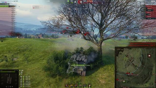 Профи без голды на wz-111 5a тащит мега-чумовой бой в wot! Невероятный финал...