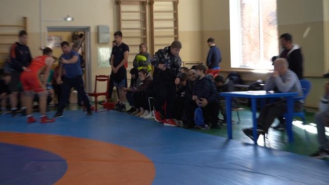 Вес 80 кг. Упорный поединок за бронзу Турищев (Новопокровский р-н)-Салогуб (Славянский р-н)