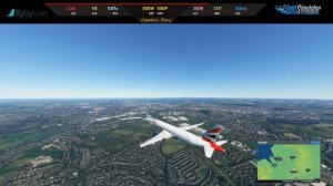 [MSFS 2020] LUTON TO LIVERPOOL FLIGHT RECORDER DEMO , A32NX , Thrustmaster TCA Airbus Pack