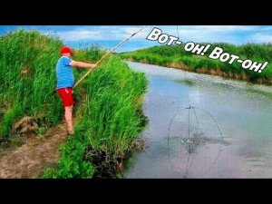 Рыбалка на паук! Отличный улов!Рыбалка на карася! Рыбалка 2021.