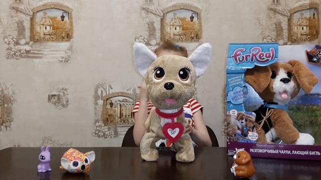Распаковка Интерактивной плюшевой собачки Chi-Chi love и Интерактивная игрушка Говорящий щенок