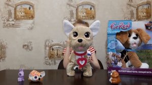 Распаковка Интерактивной плюшевой собачки Chi-Chi love и Интерактивная игрушка Говорящий щенок