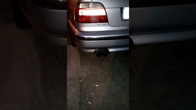 E39 525 Diesel muffler delete