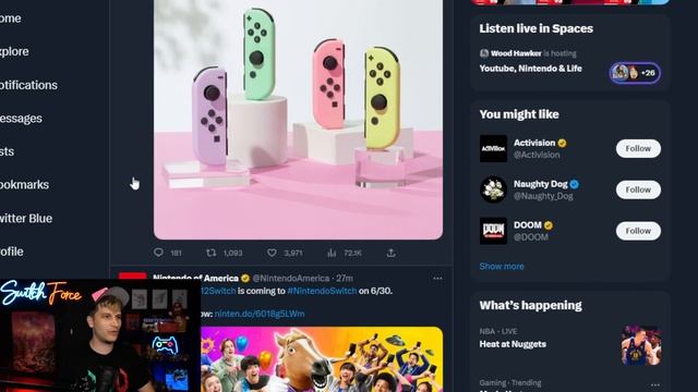 SHOCKING Nintendo Switch Announcement! The Horse Game Is Real! Everybody 1-2 Switch смотреть онлайн