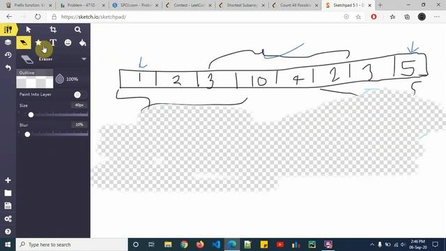 1574. Shortest Subarray to be Removed to Make Array Sorted || Leetcode || contest_34