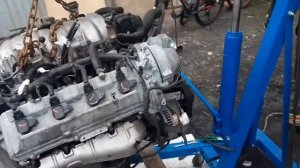 3uz в Газель, Замена масел и Первый запуск