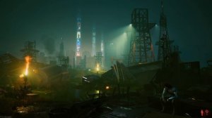 CYBERPUNK 2077 Johnny Silverhand's Grave | New Dawn Fades | Ambient Soundtrack