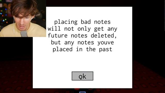 Roblox game where you can leave disturbing notes... смотреть онлайн