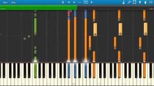 ABBA - The Winner Takes It All - Piano Tutorial - Synthesia Cover
