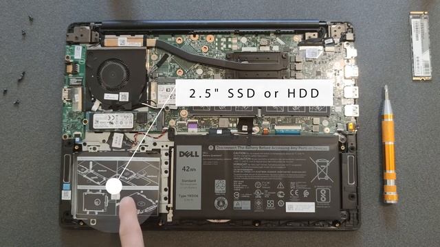 Dell Vostro 5481 RAM and SSD upgrade смотреть онлайн