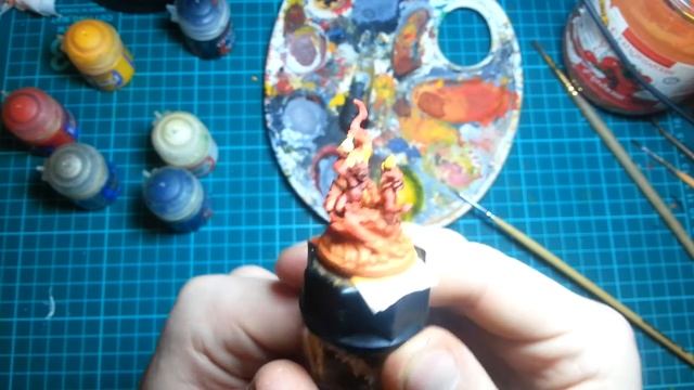 Как красить миниатюры Descent: Часть 4. Огненные бесы смотреть онлайн