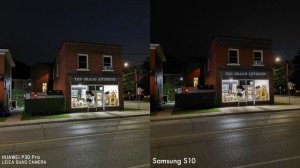 Night Mode - Huawei P30 Pro VS Samsung Galaxy S10 Camera Comparison