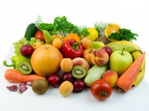Учим овощи и фрукты.