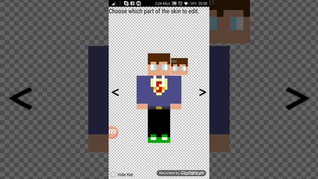 Как сделать скин на майнкрафт смотреть онлайн