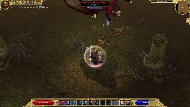 Titan Quest - 8 Curse Hardcore Epic Manticore смотреть онлайн