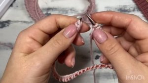 Классный способ набора петель по кругу!