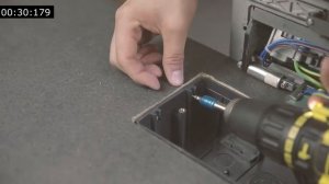 Блок розеток в столешницу