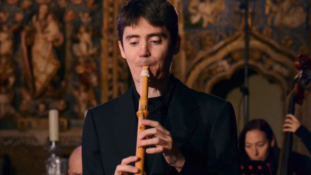 HARMONIA DEL PARNÀS - Telemann, Concierto en Re m para chalumeaux, cuerdas y bajo continuo, Allegro смотреть онлайн