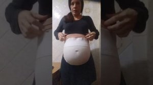 Накладной животик , имитация беременности от и до (отчет для покупательницы)