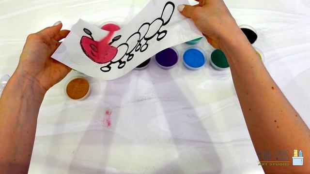 Чем занять ребенка? Рисование цветным песком. Творчество для всей семьи. смотреть онлайн