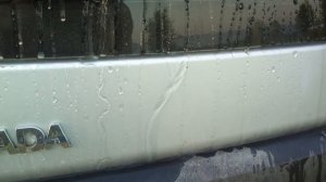 Лада Ларгус, хитрый омыватель задней двери