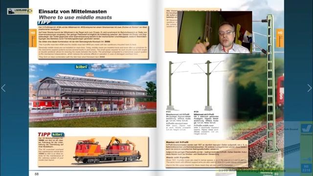 Viessmann. Контактная сеть для модельной жд. Масштаб H0 смотреть онлайн