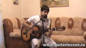 ты ушла от меня на гитаре