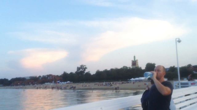 Пирс. Море Балтика. Сопот.