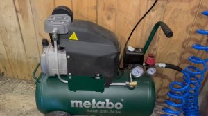 шум компрессора metabo Basic 250-24 W