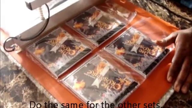 How to shrink wrap CDs-DIY смотреть онлайн