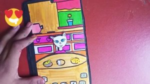 Recreating Tonni art and craft my talking Angela paper quiet book