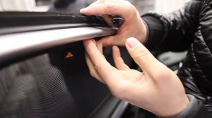 Установка автошторок на Skoda Octavia A7