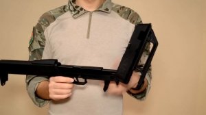 Обзор страйкбольного складного газового пистолета-пулемета KWA Magpul FPG