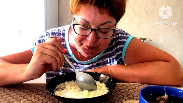 МУКБАНГРЫБНЫЙ СУП С ПЕРЛОВКОЙПРИГОТОВИЛА С ПЕРЛОВКОЙ ВПЕРВЫЕ?