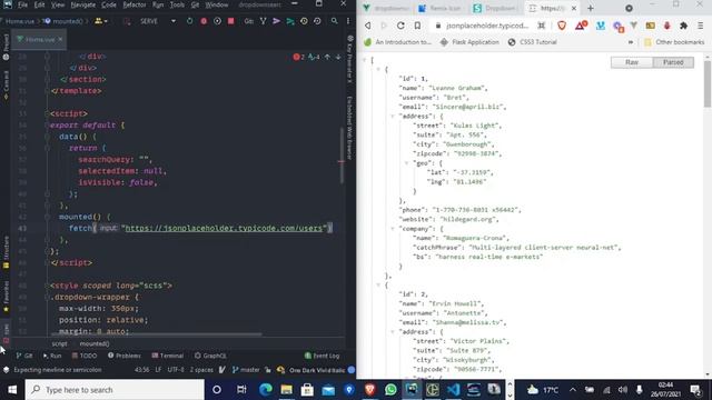 How to Create a Dropdown Search and Filter component using Vue.js