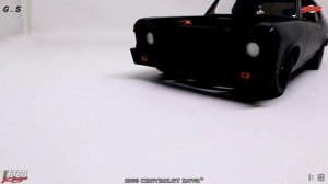 1969 CHEVROLET NOVA 1320 KINGS - BLACKOUT GMP Scale 1 : 18