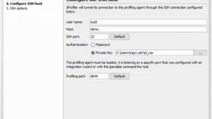 Remote profiling through an SSH tunnel with JProfiler (LowRes)