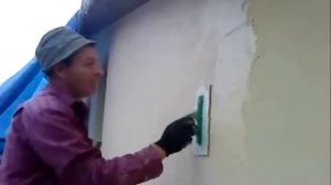 Как сделать самому штукатурку барашек