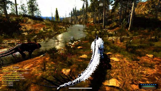 Гонка на дрейках вдоль реки - выполнение задания. смотреть онлайн