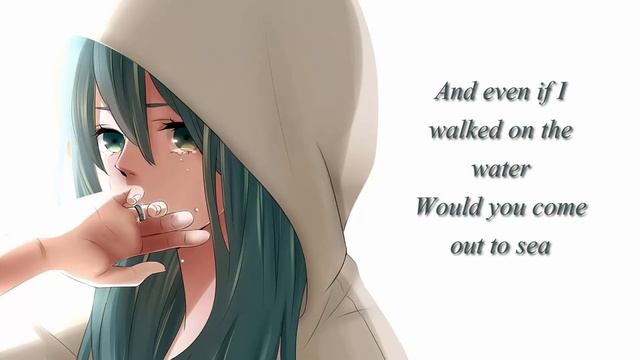 ~Nightcore - If I Cry A Thousand Tears with Lyrics~ смотреть онлайн