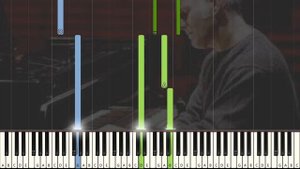 Night - Ludovico Einaudi | Piano Tutorial | Synthesia | How to play | Easy Piano