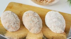 Рыбные котлеты с соусом