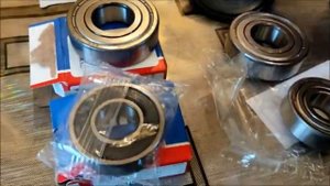 Аристон AL 88X . Часть 1, замена подшипников.