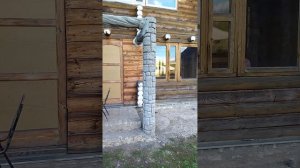 колонны из Арт Бетона