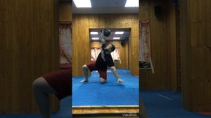 Тренировка с гирей 50 кг  и 32 кг