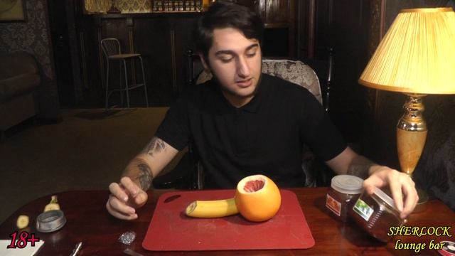 Делаем необычный кальян из фруктов смотреть онлайн