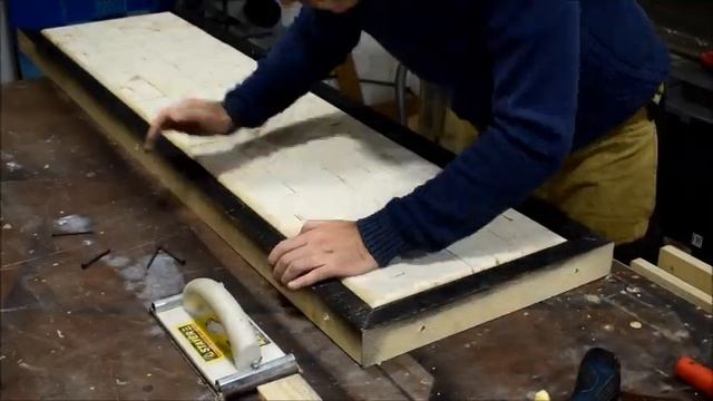 Изголовье для кровати/ Из массива дерева/ Своими руками. смотреть онлайн