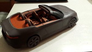 Авто из пластилина 01