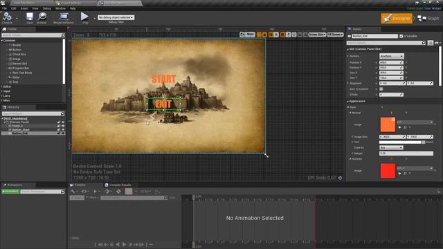 Создание главного меню в Unreal Engine 4| Урок Unreal Engine 4| Создание игр